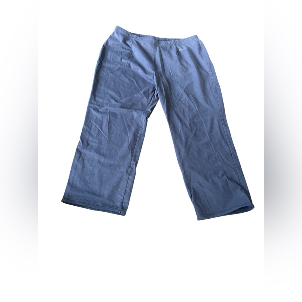 Reebok Blue Sweatpants Relaxed Fit Jogger Leggings Size XL